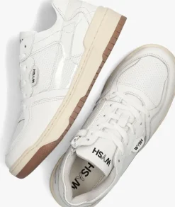 witte wysh lage sneakers asa