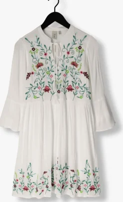 witte y.a.s. mini jurk yaschella 3/4 tunic dress s. fest