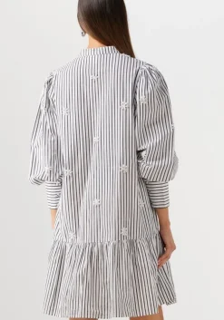 witte y.a.s. mini jurk yasemura ls dress