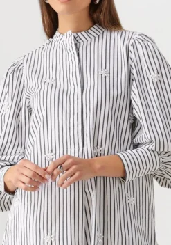 witte y.a.s. mini jurk yasemura ls dress