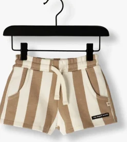 witte your wishes korte broek bold stripes relaxed shorts