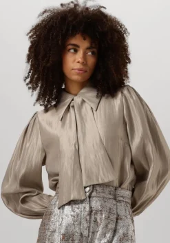 zand aaiko blouses veronne tie shimm ray 517