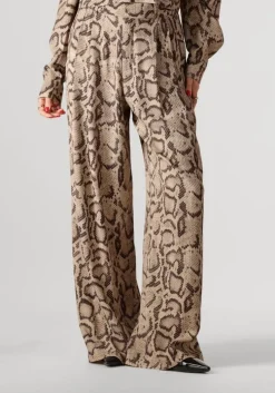 zand alix the label pantalon ladies woven snake twill pants