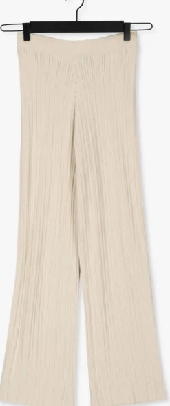 zand another label flared broek aurelie knitted pants