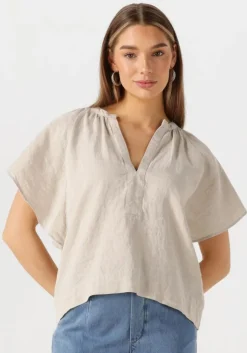 zand by-bar blouses vina linnen blouse