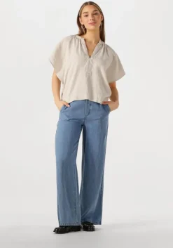 zand by-bar blouses vina linnen blouse