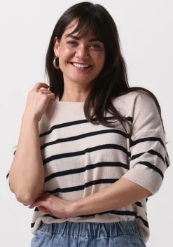 zand by-bar top holly stripe pullover