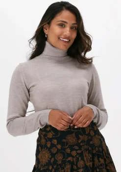 zand by-bar trui lisa turtleneck