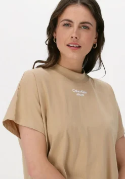 zand calvin klein t-shirt stacked logo loose tee