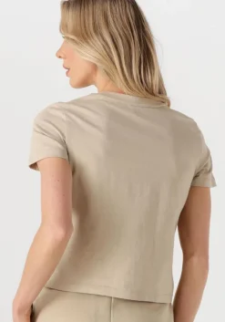 zand calvin klein t-shirt placed institutional baby tee