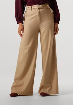 zand caroline biss wijde broek 4531