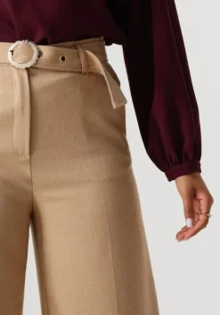 zand caroline biss wijde broek 4531