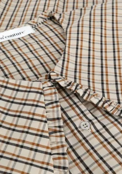 zand co'couture blouses cilia collar check shirt