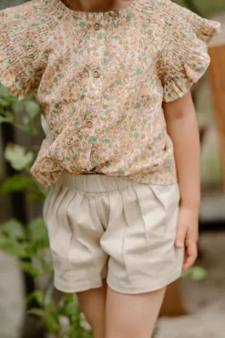 zand daily7 blouses short sleeve flower
