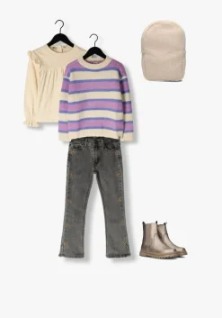 zand daily7 trui knitted sweat fancy stripe