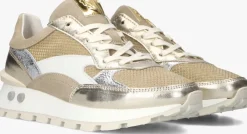 zand floris van bommel lage sneakers sfw-10098 blokki