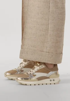 zand floris van bommel lage sneakers sfw-10098 blokki