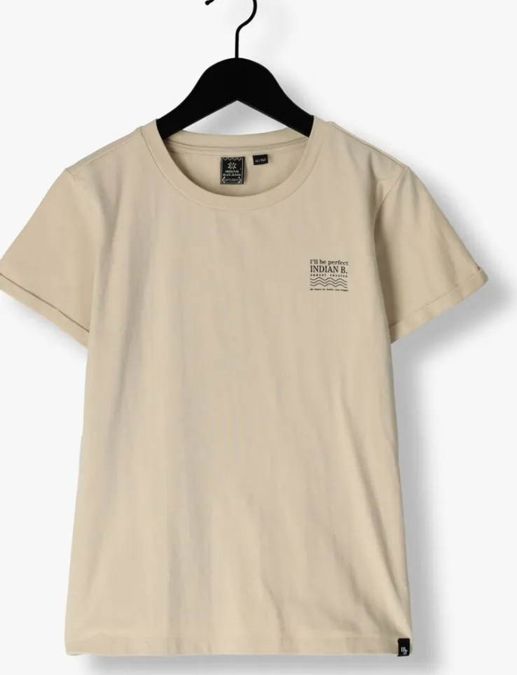 zand indian blue jeans t-shirt t-shirt backprint