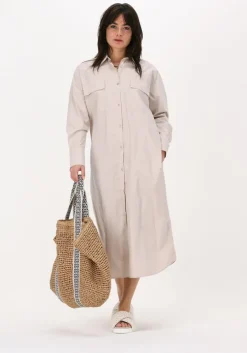 zand knit-ted midi jurk malu