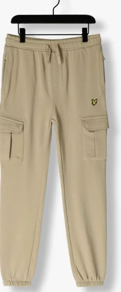 zand lyle & scott cargobroeken cargo sweatpant