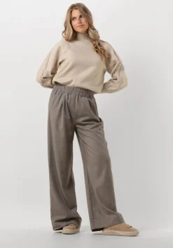 zand minus trui vera high neck knit pullover