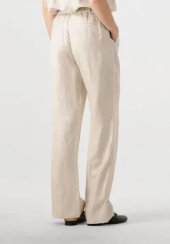 zand minus wijde broek sabbi linen pant