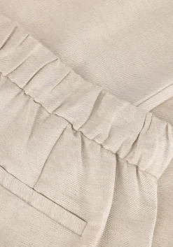 zand minus wijde broek sabbi linen pant
