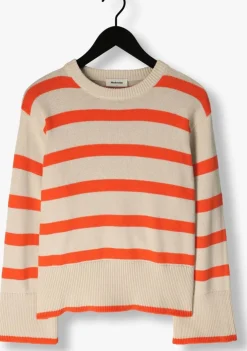 zand modström trui corbinmd stripe o-neck
