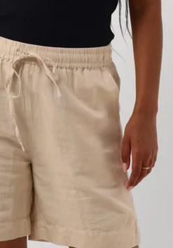 zand neo noir broeken shea linen shorts