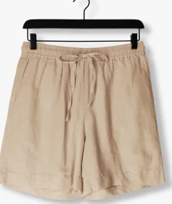 zand neo noir broeken shea linen shorts