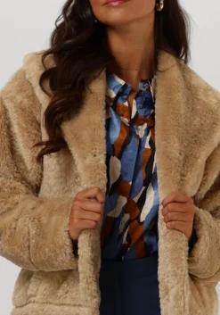 zand notre-v faux fur jas nv-eden