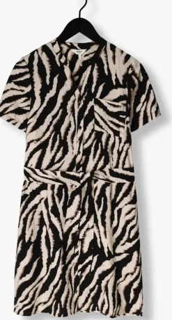 zand object mini jurk objjacira s/s shirt dress