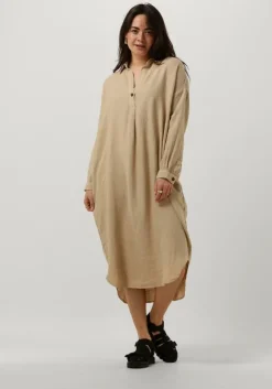 zand penn & ink midi jurk s23z556ltd