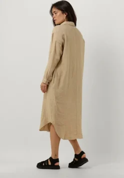 zand penn & ink midi jurk s23z556ltd