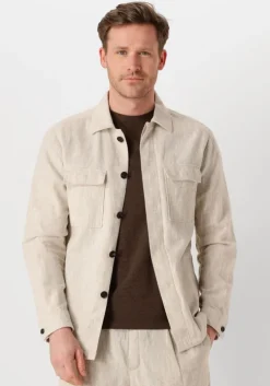 zand profuomo overshirts overshirt cotton linen