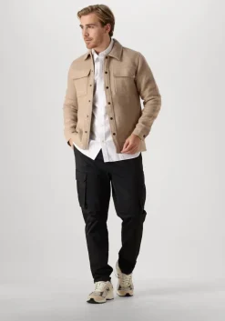 zand pure path overshirt regular fit shirts over203