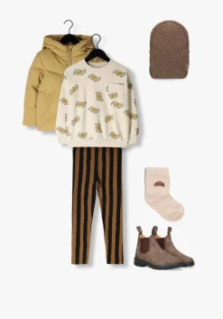 zand raizzed gewatteerde jas tiko