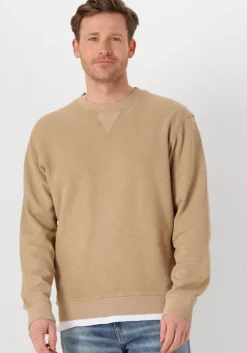 zand scotch & soda sweater garment dye structured sweatshirt