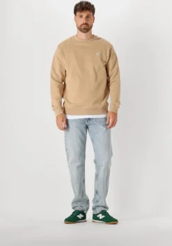 zand scotch & soda sweater badge logo crew sweatshirt