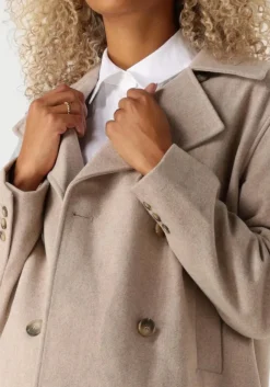 zand selected femme mantel slfalma short wool jacket