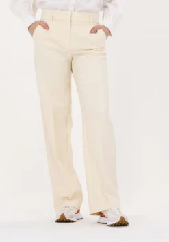 zand selected femme pantalon slfrita mw wide pant