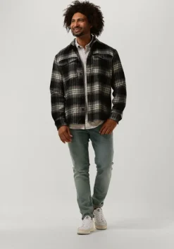 zand selected homme casual overhemd regross shirt