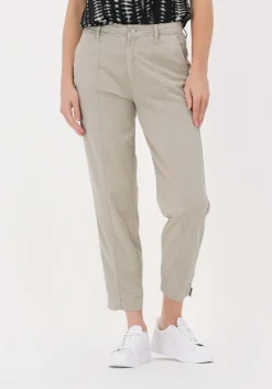 zand simple pantalon woven pants hally soft-ten-22-1