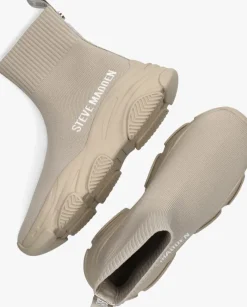 zand steve madden hoge sneakers jprodigy