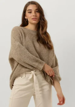 zand summum trui sweater melange mohair blend knit