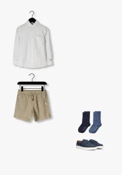 zand tommy hilfiger korte broek linen short