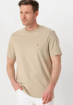 zand tommy hilfiger t-shirt ess seasonal reg fit solid tee