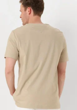 zand tommy hilfiger t-shirt ess seasonal reg fit solid tee