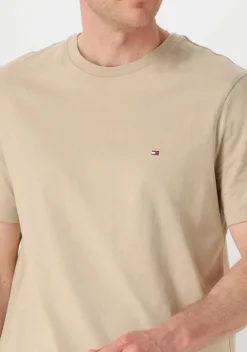 zand tommy hilfiger t-shirt ess seasonal reg fit solid tee