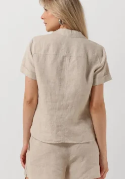 zand vanilia blouses linen fitted top